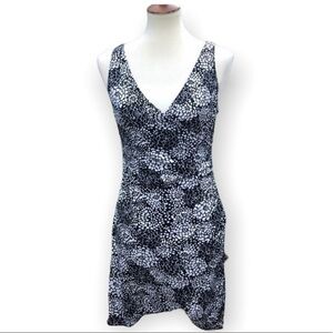 Sleeveless wrap dress